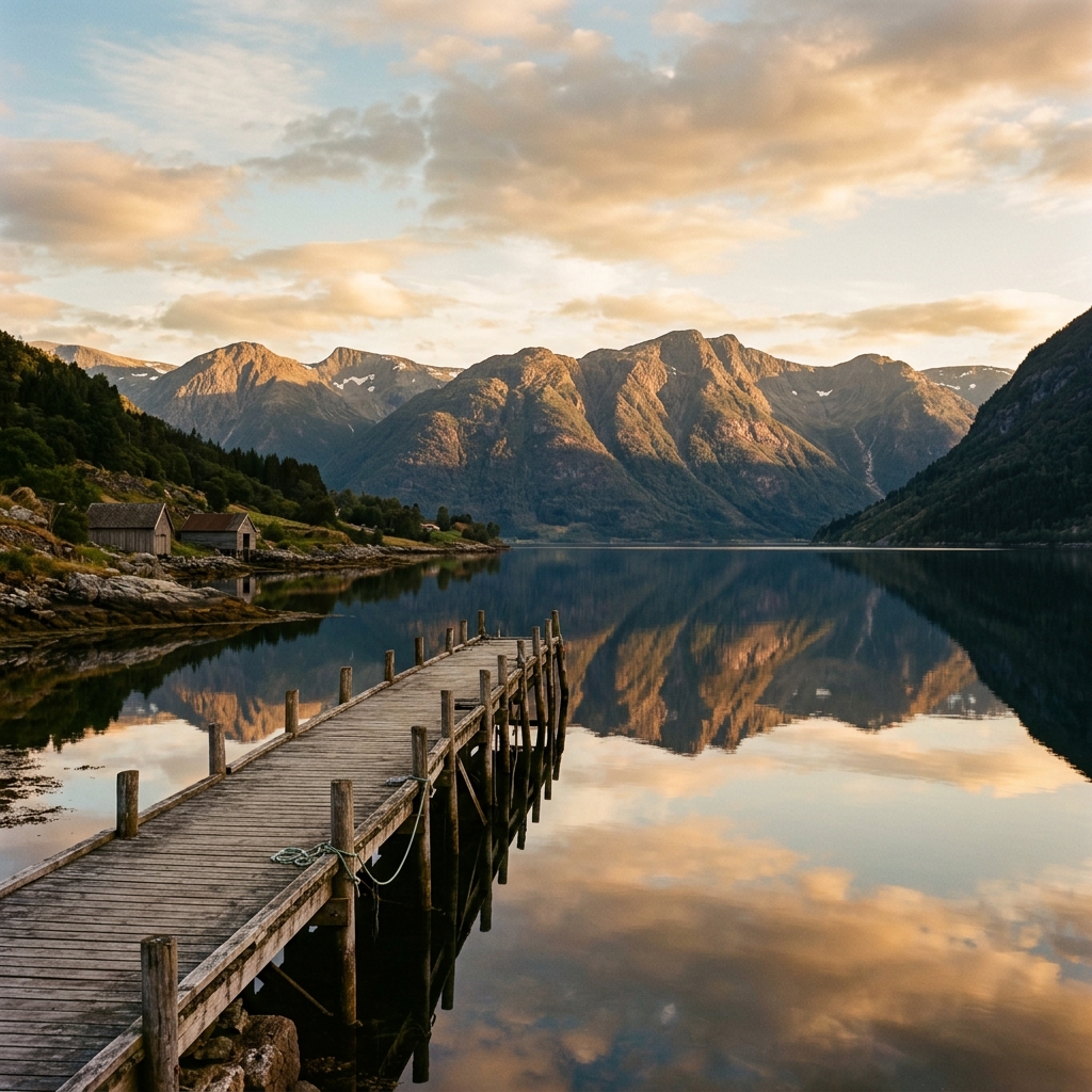 The long light of Norway and the case for staying still.